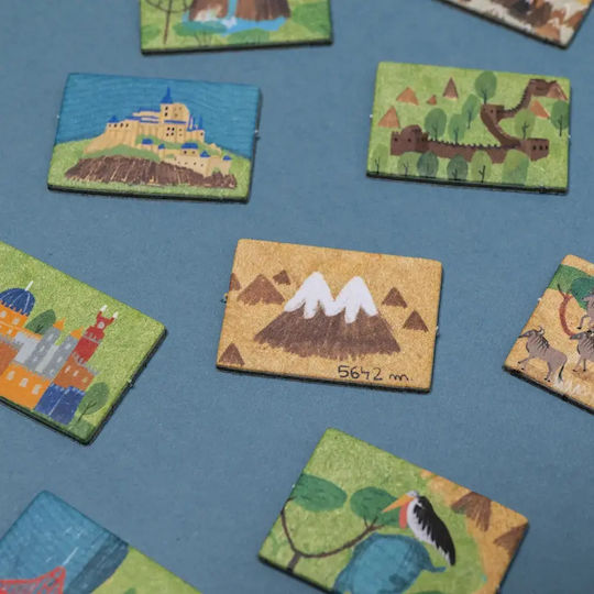 Επιτραπέζιο Παιχνίδι Wonderful World - A Game to Explore the Marvels of our Planet για 2-6 Παίκτες 8+ Ετών LF005 Londji