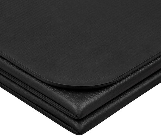 inSPORTline Foldable Pilates Exercise Mat Grey with Carry Strap (145x61x1cm)
