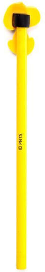Puckator Молив Peanuts Pencil Pvc Topper Snoopy & Woodstock Жълт