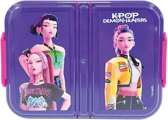 Cutie De Prânz Pentru Copii Din Plastic Vânătorii De Demoni K-POP
