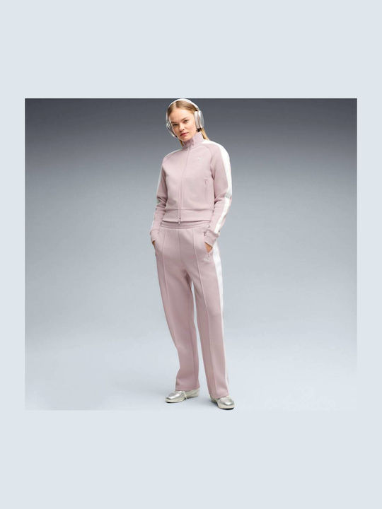 T7 Always On Γυναικείο Track Jacket Misty Rose