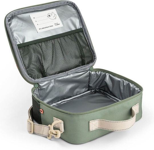 Done by Deer School Insulated Handheld Lunch Bag 4 Litre Green