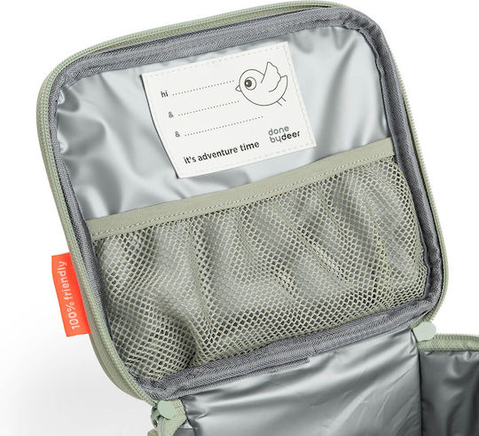 Done by Deer School Insulated Handheld Lunch Bag 2.8lt Green