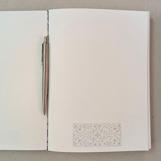 Artarios Notebook B5 128 Sheets with White Pages with Pen Case