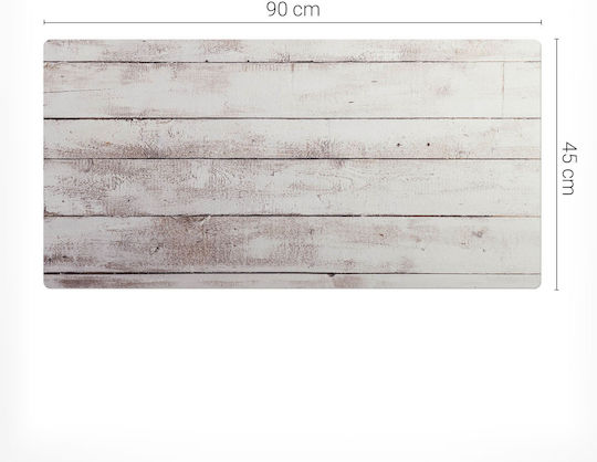 Bloc De Birou Tastatură Accesorii Textură Din Lemn 90x45 Cm