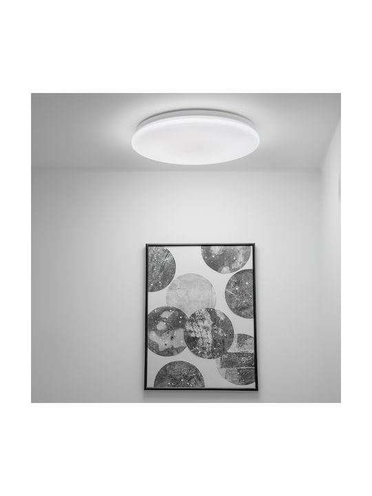 Deckenleuchte montieren Led Wandlampe Notus 2 12w Rund 25 Cm Ip44 Lumiled