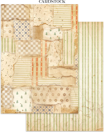Junk Journal Autocolante Decupaje Fundaluri Silent Night