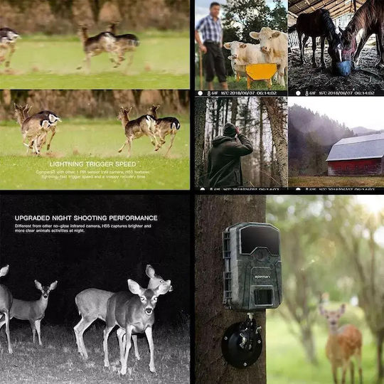 Apeman Waterproof Hunting Camera with Night Vision Motion Detection