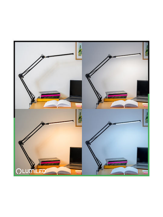 Table Lamp Led Cosmi Table Lamp 8w Cct Adjustable Lighting Usb Black Illuminated