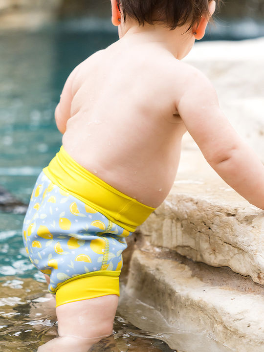Splash About Splash Kids Swimwear Swim Diaper Lemon