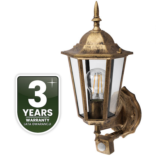 Bellis Lumiled Wandmontierte Außenbeleuchtung Led E27 Bewegungssensor Bellis Lumiled Wandmontierte Außenbeleuchtung Led E27 Bewegungssensor