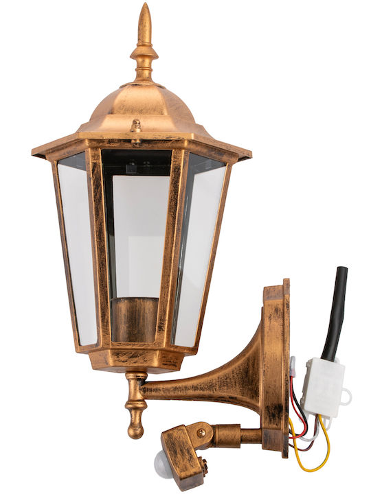 Bellis Lumiled Iluminat Exterior Montat Pe Perete Led E27 Cu Senzor De Mișcare