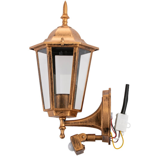 Bellis Lumiled Iluminat Exterior Montat Pe Perete Led E27 Cu Senzor De Mișcare