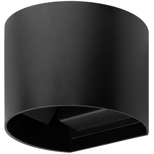 Led G9 Adjustable Round Wall-Mounted Outdoor Lighting Black Pyxis Lumiled