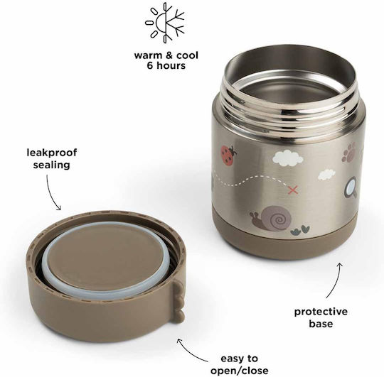 Done by Deer Baby Thermos für Lebensmittel Edelstahl 300ml