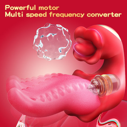 Clitoral Vibrator Red