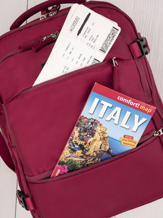 Paolo Peruzzi Backpack Αδιάβροχο Κόκκινο