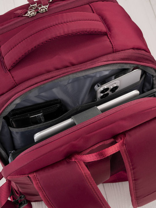 Paolo Peruzzi Backpack Αδιάβροχο Κόκκινο