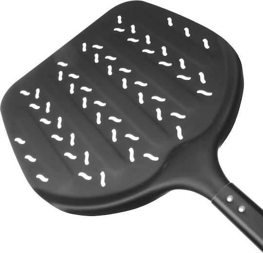 Italy 3d Lopată Pentru Pizza Din Aluminiu Perforată 33x33 cm
