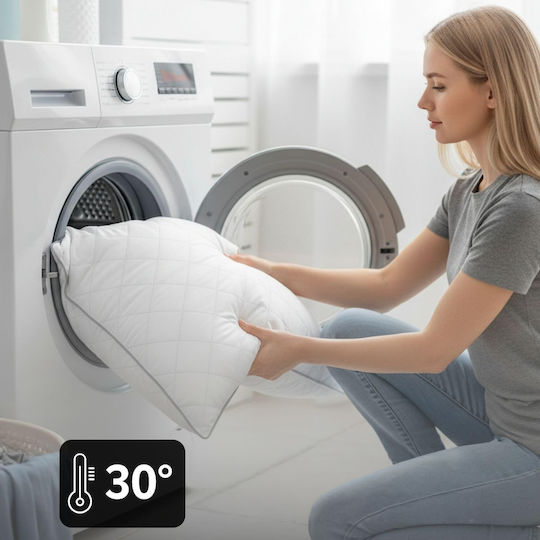 Μαξιλάρι Ξενοδοχείου Αντιαλλεργικό 60x60εκ. 2τμχ