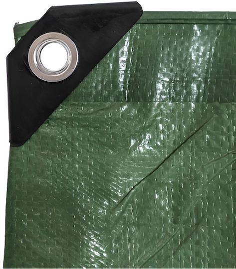 Pânză Impermeabilă De Acoperire 110gr/m² 7x3m Verde