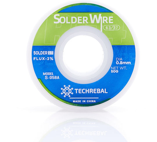Cyna Techrebal S-058 0,8mm 50g 63/37 2% Fluss