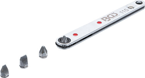 BGS Technic Ratchet with 1/4" Square Drive