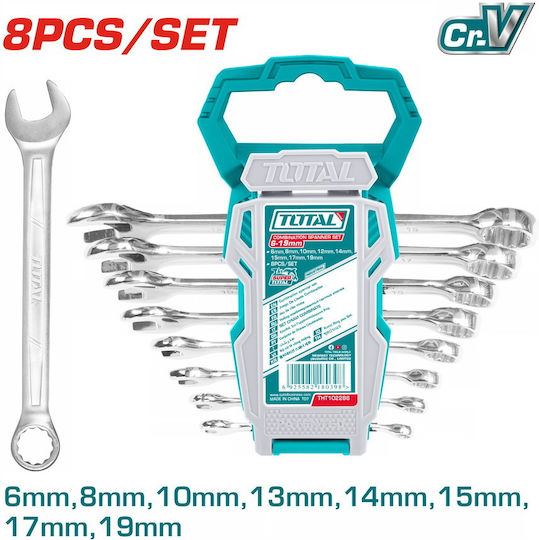Total Set Deutsch Polygon mit Größe von 6mm bis 19mm 8Stück