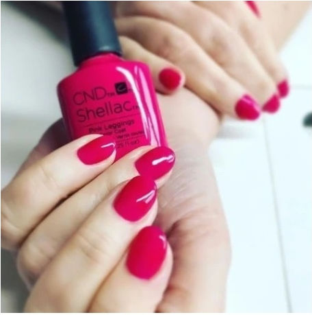 CND Shellac Semi-Permanent Nail Polish Pink Leggings 7,3ml 7.3ml 1pcs