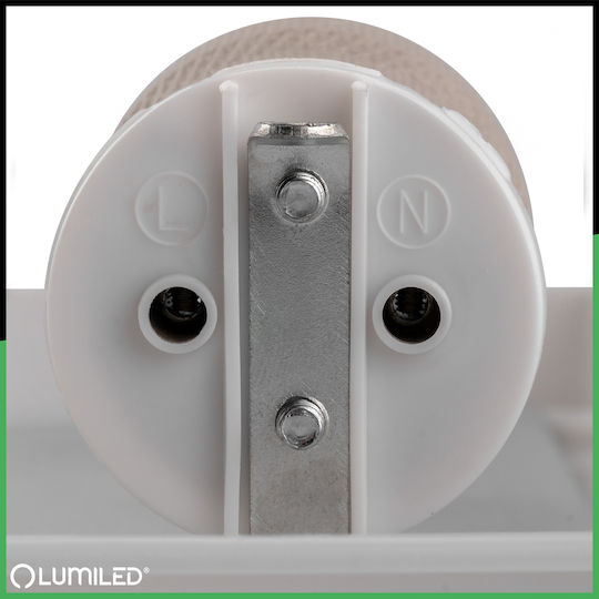 Lumiled Επιτοίχιο Εξωτερικό Φωτιστικό E27 IP44