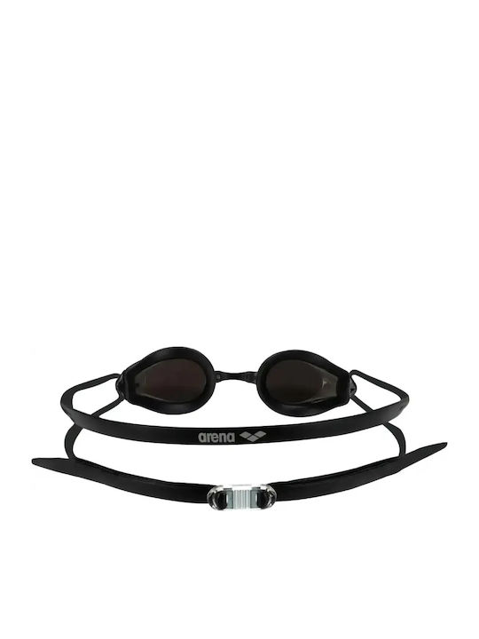 Arena Tracks Mirror Swimming Goggles Adults with Anti-fog Lenses Gray