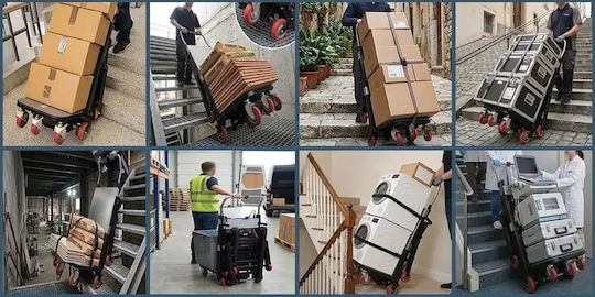 Elektrischer Klappbarer Transport-Wagen