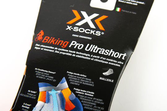 X-Socks Șosete de ciclism Negre