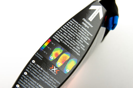 X-Socks Șosete de ciclism Negre