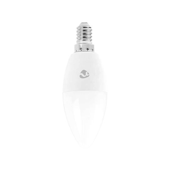 Nedis Smart Λάμπα LED 4.9W για Ντουί E14 RGB