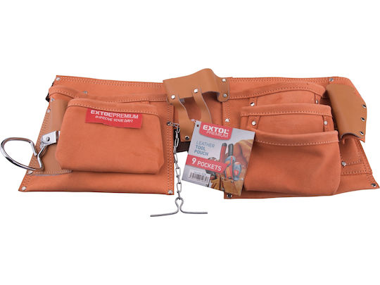 Zimmermann Gurt Extol Premium 420 9 Taschen Hammerhalter