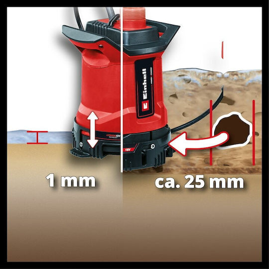 Einhell Ge-dp 18/25 Ll Li - Solo Αντλία Ακαθάρτων / Λυμάτων 18V 0.2hp 4181590