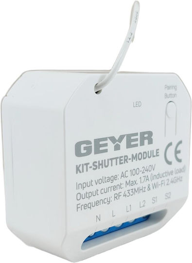 Geyer Intelligenter Schalter Wi-Fi & RF 1,7A