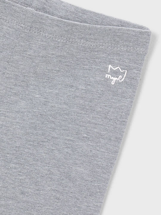 Kinderleggings Lang Grau