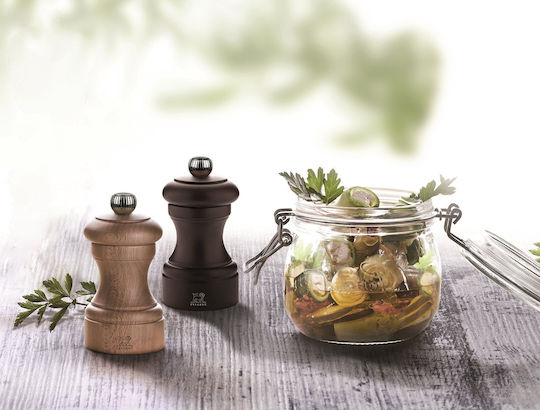 Peugeot Bistro Ръчен Мелници за подправки Дърво Beech Wood Chocolate 10см 1бр