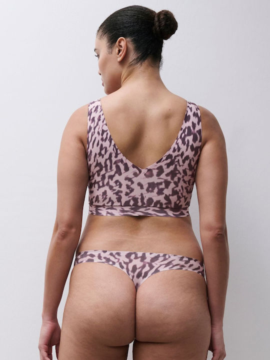 Women's Seamless Purple String