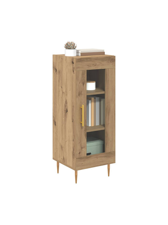 Living Room Cabinet Made of Particle Board Artisan Oak 34x34.5x90cm