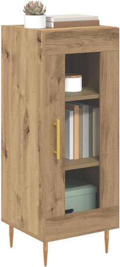 Living Room Cabinet Made of Particle Board Artisan Oak 34x34.5x90cm
