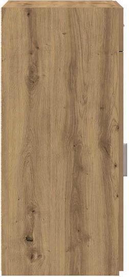 Ντουλάπι Σαλονιού από Μασίφ Ξύλο Δρυς 30x42.5x93cm