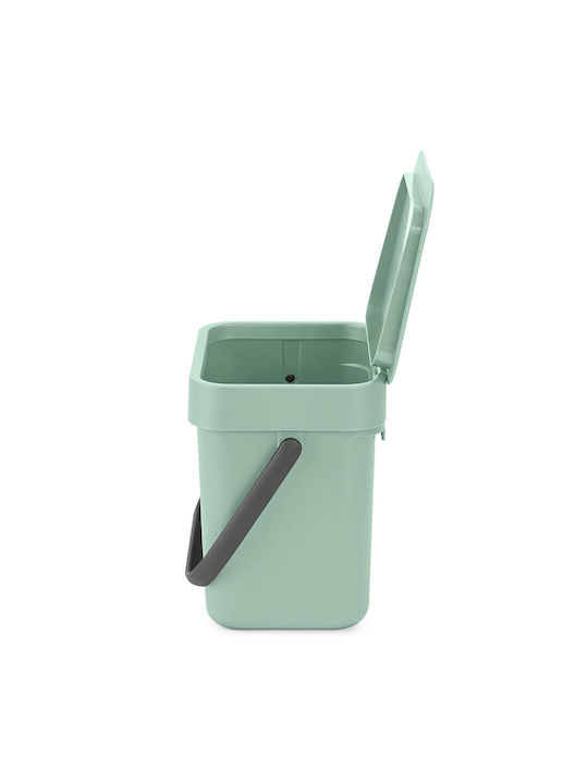 Brabantia Sort & Go Waste Bin Plastic Green 3L