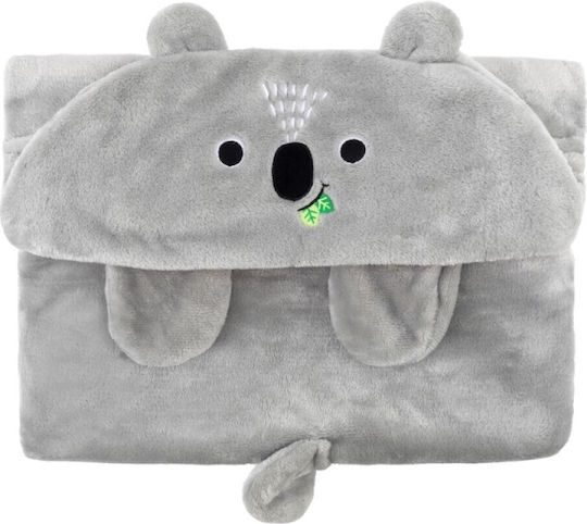 Zoocchini Fleece Koala Blanket Gray 91x127cm