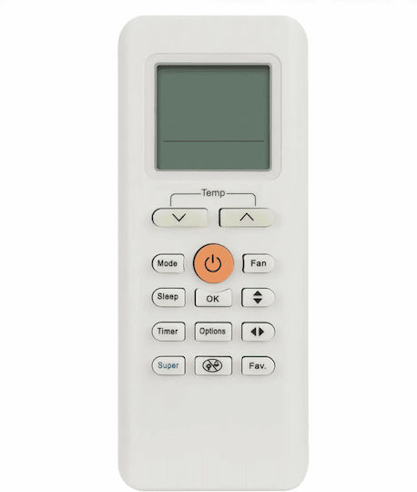 RG70 C/BGEF Τηλεχειριστήριο για Κλιματιστικό Midea