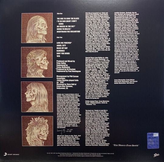 Motörhead 1916 Vinyl