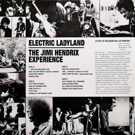 Jimi Hendrix Experience Electric Ladyland Vinyl