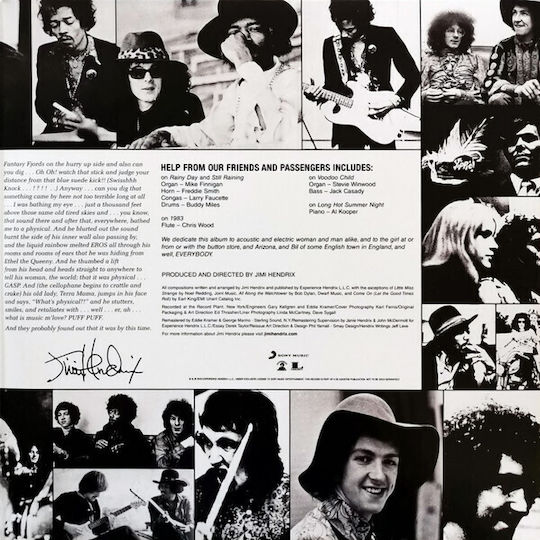 Jimi Hendrix Experience Electric Ladyland Vinyl